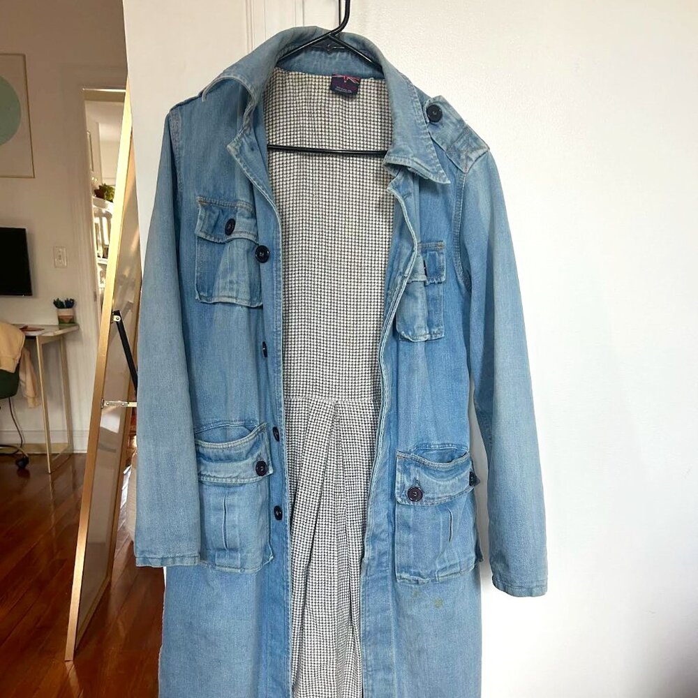 Brittania Denim Coat. Vintage (Rare)